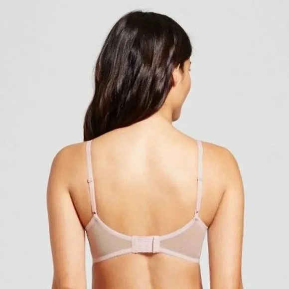 XL X-LARGE Maidenform SE1182 Self Expressions Lace Bralette Pink‎ NWT - Picture 5 of 5